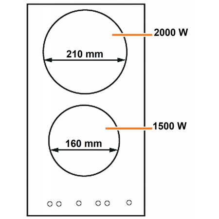 Plita incorporabila electrica SVH 646   A-30
